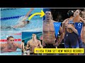 Team USA's win gold with world record swimming race in mixed 4x100M medley relay! Paris Olympic 2024