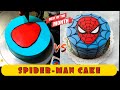 Spider-man Cake Decoration | Whipping cream Spider-Man | How to Make Spider-Man Cake |SpiderMan cake