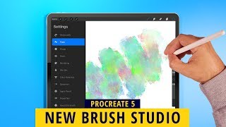 PROCREATE 5 HANDS-ON: New Brush Studio & Color Dynamics!