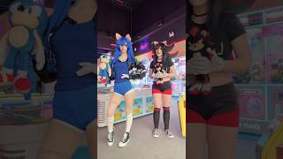 Sonic and @swaggycucumber as Shadow! #cosplayer #cosplay #explore #sonic #sonicthehedgehog #sega