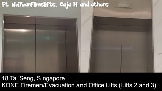 18 Tai Seng - KONE Firemen/Evacuation and Office Lifts (Lifts 2 and 3)