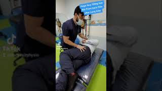 Huge Guy suffering from low backpain #physiotherapy #docyasir #backpain #uae #dxb #satisfying #happy