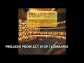 Great Violin Solos of the Opera and Ballet - Preludio, Act III I Lombardi: Giuseppe Verdi