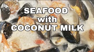 EASY SEAFOOD WITH COCONUT MILK