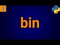 Python bin Function | Python Program To Convert Numbers To Binary