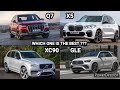 2021 AUDI Q7 VS BMW X5 VS MERCEDES GLE VS VOLVO XC90 COMPARISON - WHO IS THE CLASS LEADER???