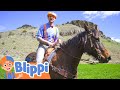 Blippi Visits a Ranch | Educational Videos for Kids