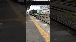 久留里線キハe130系木更津駅発車