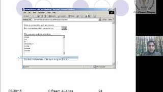 Splitting String and Obtaining Substring using JAVA Script Objects