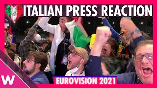 Eurovision 2021: Italian journalists react to Måneskin's win during voting segment