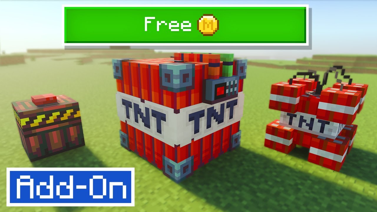 Reviewing Free More Tnt Addon For Minecraft Bedrock Xbox Ps5 Switch