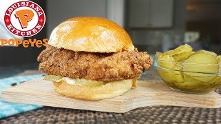 How To Make Popeyes New Chicken Sandwich