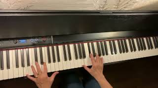 Ricchi e Poveri, Come Vorrei  (c ритмом Casio CDP 220-R), piano Roland F701