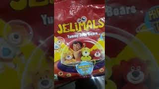 Jelimals...yummy jelly bears...free glow toy...