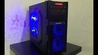 Coolmax Gaming Computer Case Unboxing and PC Build