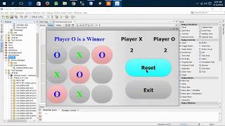 tic tac toe round button game in java netbeans