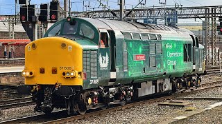 Trains at Crewe, WCML, 30/01/2025