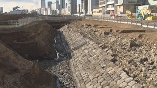 日本初の鉄道遺構公開   東京・高輪築堤、JR東