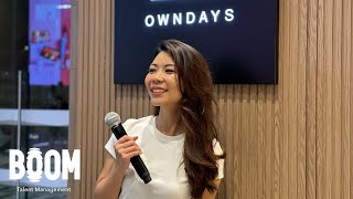 OWNDAYS Store Opening with Emcee Juliana Yeow