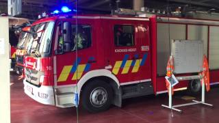 Brandweer Knokke - Heist naar voertuigbrand