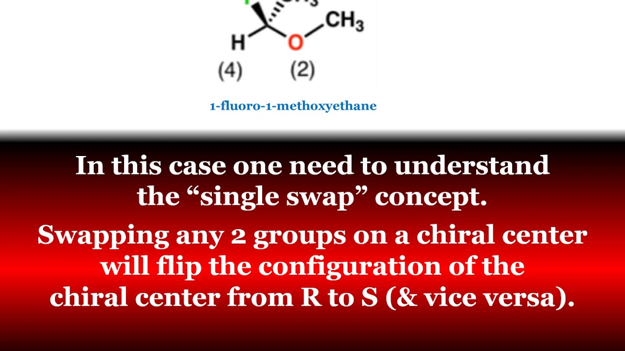 R-S Sequence Rules: Absolute Configuration [Cahn-Ingold-Prelog Rules ...