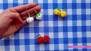 ¡¡¡Fantásticos Aretes a Crochet y Muy Fáciles de Realizar!!!