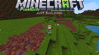 MINECRAFT NO TALKING JUST BUILDING! ADDING SMALL DETAILS