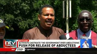 Human Rights Groups renew their issued demands to the govt over the release of abducted youths