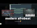 How to make afrobeat like a pro- Burna Boy type beat tutorial
