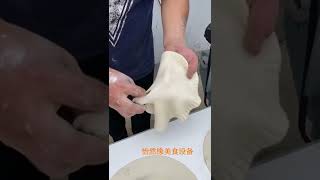 ERANYA street food 怡然缘口袋饼机布袋饼机馕饼机月饼成型机披萨压面机 pizza dough sheeter