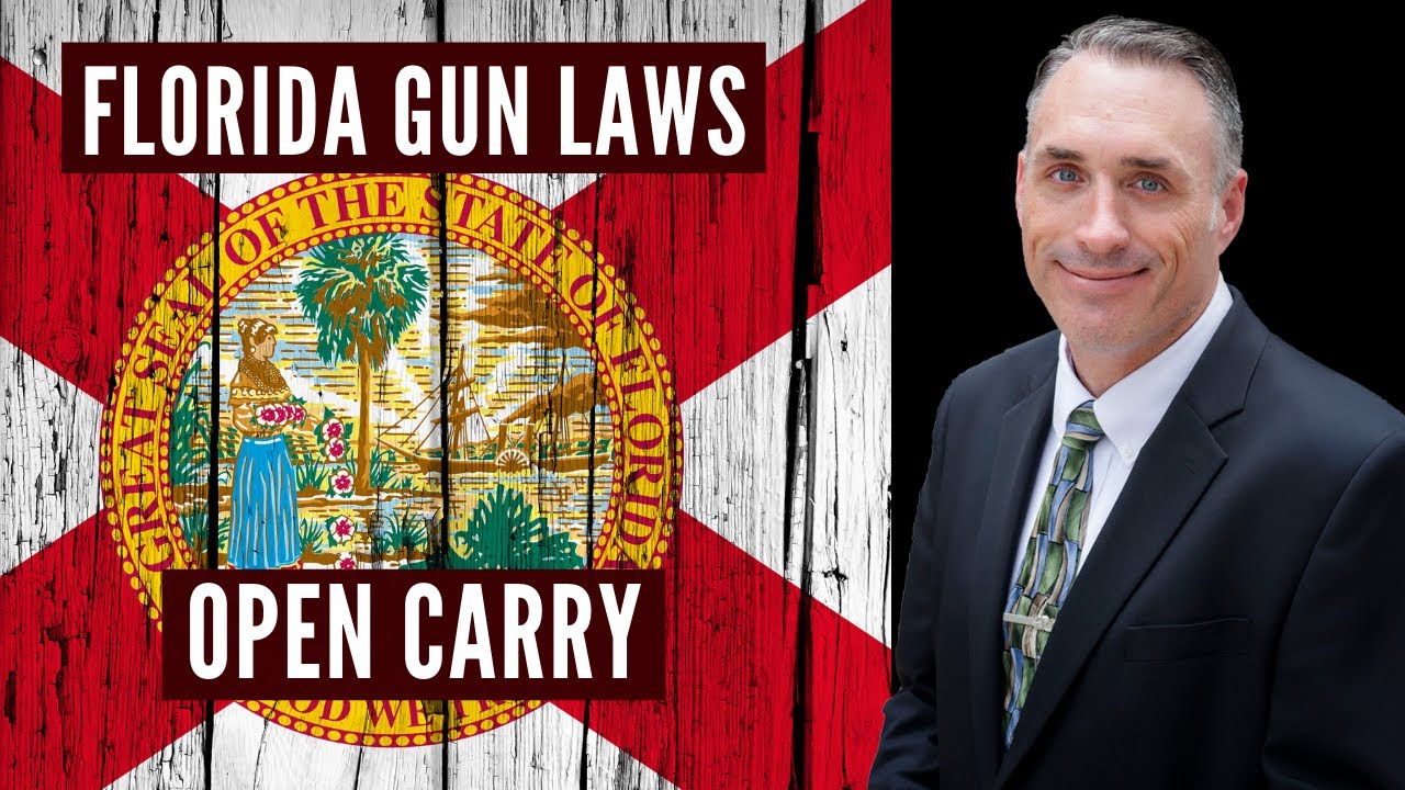 Is It Legal To Open Carry A Firearm In Florida? - YouTube