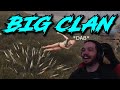 Fighting a HUGE CLAN in Rust