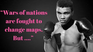 Muhammad Ali's Quotes Which Are Better Known in Youth to Not to Regret in Old Age #muhammadali