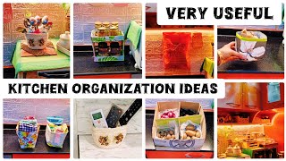 7 ऐसे Organiser जो  हम सभी के किचन में काम आए | Very Useful Kitchen organization ideas #kabadsejugad