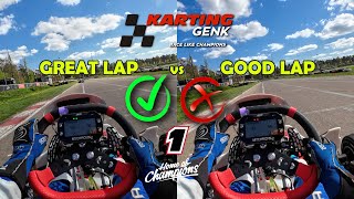 GREAT vs GOOD Lap Comparison | Karting Genk