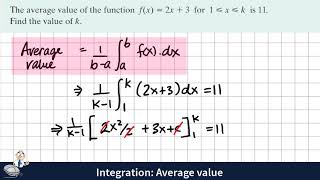 Integration LCHL 6.3 Average value