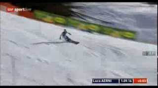 Slalom Wengen 2014 | Luca Aerni | Run 2