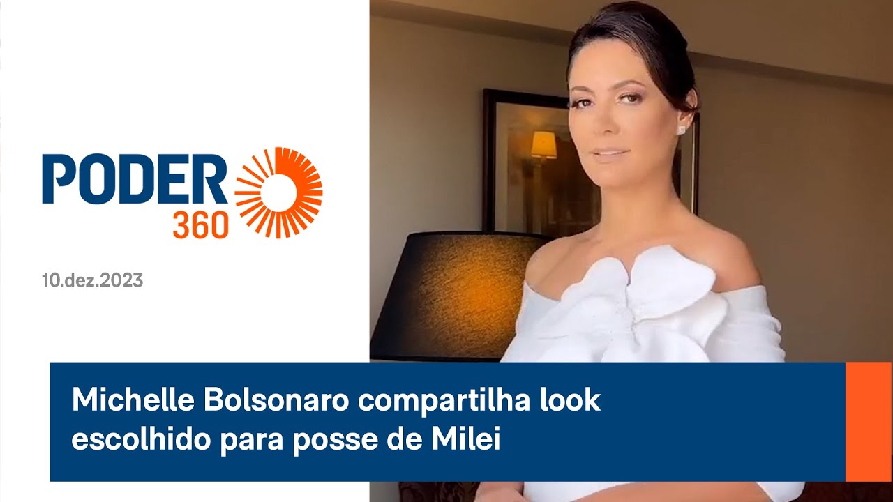 Michelle Bolsonaro Compartilha Look Escolhido Para Posse De Milei - YouTube