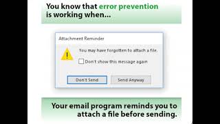 05 error prevention