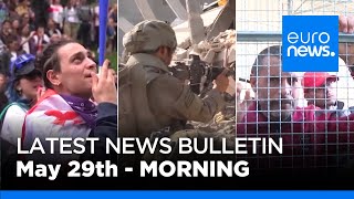 Latest news bulletin: May 29th 2024 Midday | euronews 🇬🇧