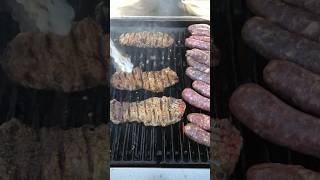 Braai Steak Sandwich🔥 #shorts #foodie #steak #braai #discovermyafrica #meat #sandwich #grilling