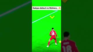 Cody Gakpo Liverpool Debut 🤩🤩👏Savage Star ⭐️ 😍🤩🤩#shorts #football #gakpo #yt #ws