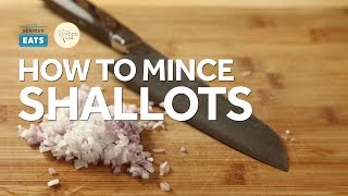 Knife Skills: How to Mince Shallots Knife Skills: How to Mince Shallots