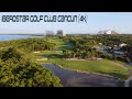 Iberostar Golf Club Cancun - 4K Stock Drone Footage