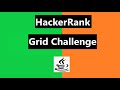 Grid Challenge Hackerrank Solution - java 8| Hackerrank Algorithm | realNameHidden
