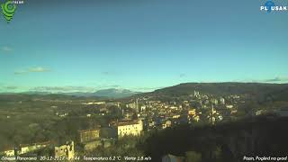 Pazin, Pogled na grad 20-12-2017 Day HD TimeLapse