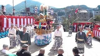 令和元年長崎くんち後日奉納魚の町川船