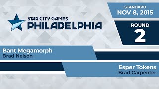 SCGPHILLY: Round 2 - Brad Nelson vs Brad Carpenter | Standard