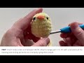 Crochet a bird in 10 mins! No-Sew Amigurumi Tutorial