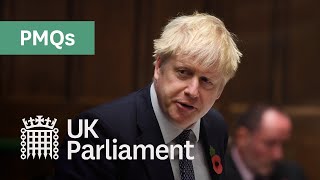 Prime Minister's Questions with British Sign Language (BSL) - 4th November 2020